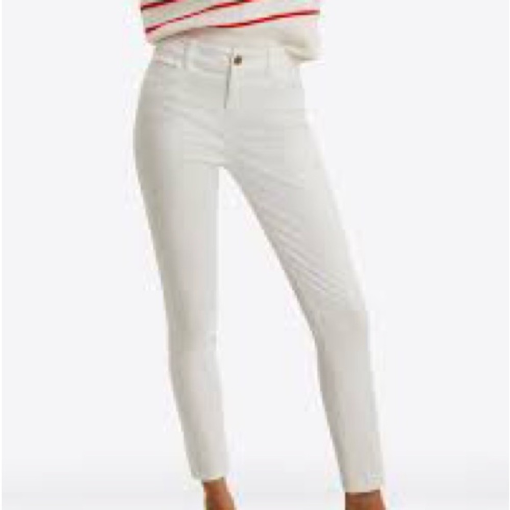 Ann Taylor Loft White Jeans Size 27/4 P